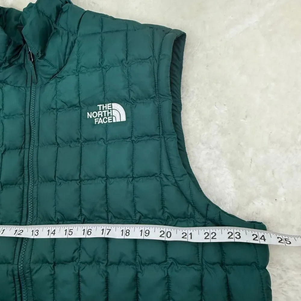 The North Face Men’s Thermal Insulation Vest in Deep Nori/Siren Green Puffer US